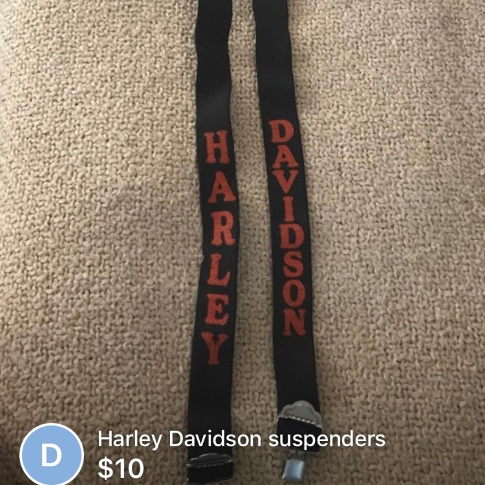 Harley Davidson Suspenders